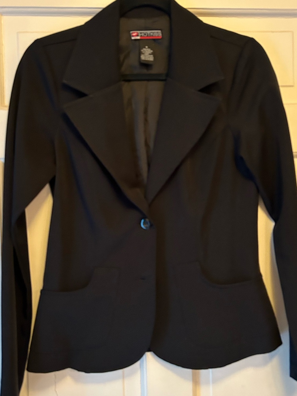 Koret Black Single-Button Blazer Jacket